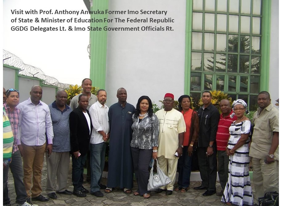 Visit with Prof. Anthony Anwuka Former Imo Secretary of State & Minister of Education For The Federal Republic